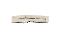 Load image into Gallery viewer, Luna - Sectional - Sunset Beige - High Arms - High Legs