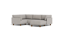 Load image into Gallery viewer, Luna - Sectional - Dream Grey - High Arms - Low Legs