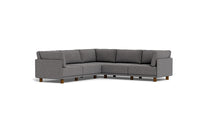 Load image into Gallery viewer, Luna - Sectional - Storm Grey - High Arms - Low Legs