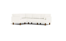 Load image into Gallery viewer, Luna - Sectional - Snowdrift - High Arms - Tall Legs