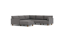 Load image into Gallery viewer, Luna - Sectional - Storm Grey - Low Arms - Low Legs