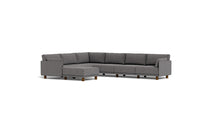 Load image into Gallery viewer, Luna - Sectional - Storm Grey - Low Arms - Low Legs