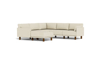 Load image into Gallery viewer, Luna - Sectional - Sunset Beige - Low Arms - Tall Legs