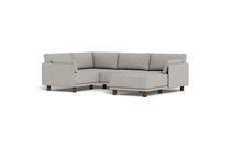 Load image into Gallery viewer, Luna - Sectional - Dream Grey - Low Arms - Low Legs
