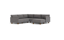 Load image into Gallery viewer, Luna - Sectional - Storm Grey - Low Arms - Low Legs