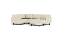 Load image into Gallery viewer, Luna - Sectional - Sunset Beige - Low Arms - Low Legs