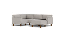 Load image into Gallery viewer, Luna - Sectional - Dream Grey - Low Arms - Tall Legs