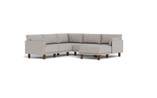 Load image into Gallery viewer, Luna - Sectional - Dream Grey - Low Arms - Tall Legs