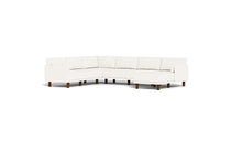 Load image into Gallery viewer, Luna - Sectional - Snowdrift - Low Arms - Tall Legs