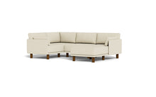 Load image into Gallery viewer, Luna - Sectional - Sunset Beige - Low Arms - Tall Legs
