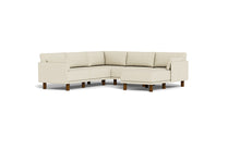 Load image into Gallery viewer, Luna - Sectional - Sunset Beige - Low Arms - Tall Legs