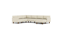 Load image into Gallery viewer, Luna - Sectional - Sunset Beige - Low Arms - Tall Legs