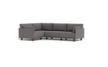 Load image into Gallery viewer, Luna - Sectional - Storm Grey - Low Arms - Low Legs