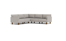 Load image into Gallery viewer, Luna - Sectional - Dream Grey - Low Arms - Tall Legs