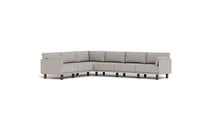 Load image into Gallery viewer, Luna - Sectional - Dream Grey - Low Arms - Tall Legs