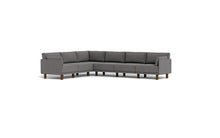 Load image into Gallery viewer, Luna - Sectional - Storm Grey - Low Arms - Tall Legs
