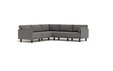 Load image into Gallery viewer, Luna - Sectional - Storm Grey - Low Arms - Tall Legs