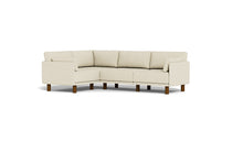 Load image into Gallery viewer, Luna - Sectional - Sunset Beige - Low Arms - Tall Legs