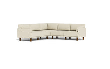Load image into Gallery viewer, Luna - Sectional - Sunset Beige - Low Arms - Tall Legs