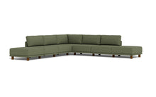 Load image into Gallery viewer, Luna - Sectional - Moss Green - High Arms - Low Legs