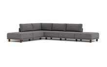 Load image into Gallery viewer, Luna - Sectional - Storm Grey - High Arms - Low Legs