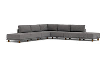 Load image into Gallery viewer, Luna - Sectional - Storm Grey - High Arms - Low Legs