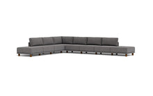 Load image into Gallery viewer, Luna - Sectional - Storm Grey - High Arms - Low Legs