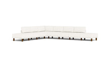 Load image into Gallery viewer, Luna - Sectional - Snowdrift - High Arms - Tall Legs