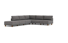 Load image into Gallery viewer, Luna - Sectional - Storm Grey - High Arms - Low Legs