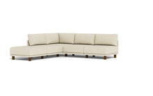 Load image into Gallery viewer, Luna - Sectional - Sunset Beige - High Arms - High Legs