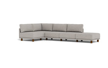 Load image into Gallery viewer, Luna - Sectional - Dream Grey - High Arms - Low Legs