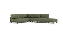 Load image into Gallery viewer, Luna - Sectional - Moss Green - High Arms - Low Legs