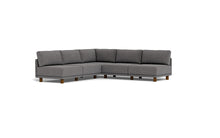 Load image into Gallery viewer, Luna - Sectional - Storm Grey - High Arms - Low Legs