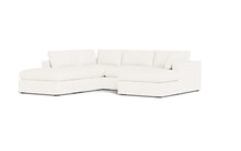 Load image into Gallery viewer, Ciello XL - Sectional - Snowdrift - Regular Arms