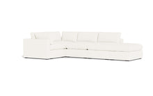Load image into Gallery viewer, Ciello XL - Sectional - Snowdrift - Regular Arms