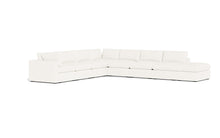 Load image into Gallery viewer, Ciello XL - Sectional - Snowdrift - Regular Arms