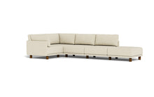 Load image into Gallery viewer, Luna - Sectional - Sunset Beige - High Arms - High Legs