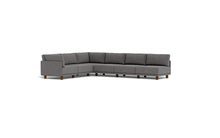 Load image into Gallery viewer, Luna - Sectional - Storm Grey - High Arms - Low Legs