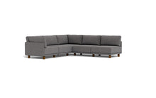Load image into Gallery viewer, Luna - Sectional - Storm Grey - High Arms - Low Legs