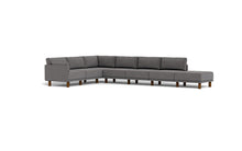 Load image into Gallery viewer, Luna - Sectional - Storm Grey - Low Arms - Tall Legs