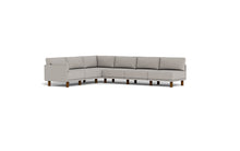 Load image into Gallery viewer, Luna - Sectional - Dream Grey - Low Arms - Tall Legs