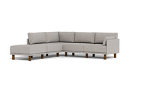 Load image into Gallery viewer, Luna - Sectional - Dream Grey - Low Arms - Tall Legs