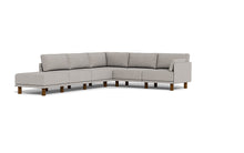 Load image into Gallery viewer, Luna - Sectional - Dream Grey - Low Arms - Tall Legs