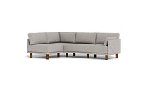 Load image into Gallery viewer, Luna - Sectional - Dream Grey - Low Arms - Tall Legs