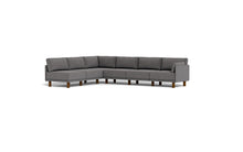 Load image into Gallery viewer, Luna - Sectional - Storm Grey - Low Arms - Tall Legs