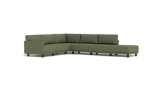 Load image into Gallery viewer, Luna - Sectional - Moss Green - Low Arms - Low Legs