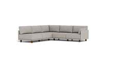 Load image into Gallery viewer, Luna - Sectional - Dream Grey - Low Arms - Low Legs