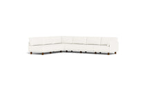 Load image into Gallery viewer, Luna - Sectional - Snowdrift - Low Arms - Low Legs