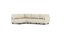 Load image into Gallery viewer, Luna - Sectional - Sunset Beige - Low Arms - Low Legs