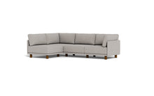 Load image into Gallery viewer, Luna - Sectional - Dream Grey - High Arms - Low Legs